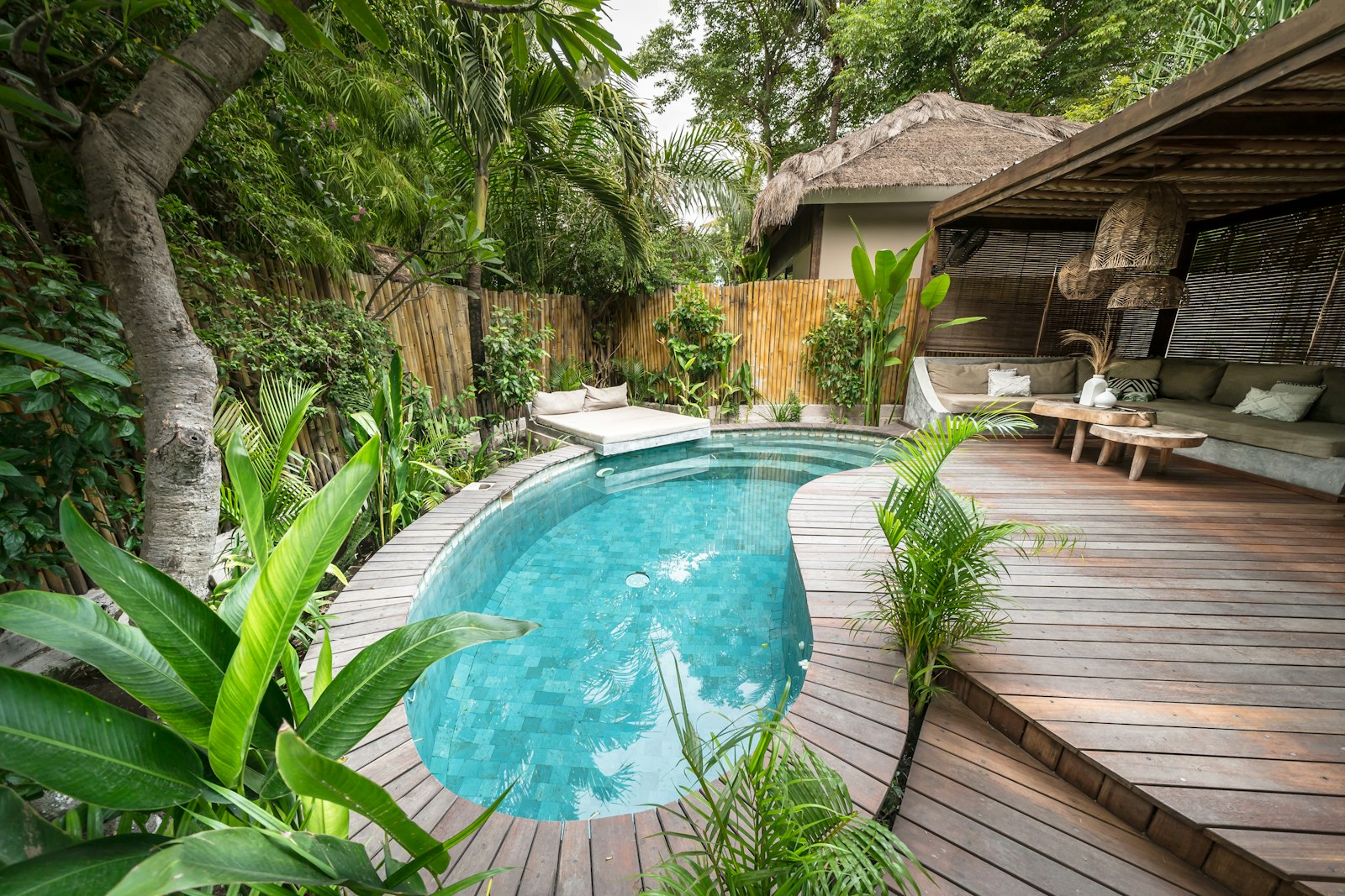 Villa exterior with private pool